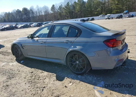 2018 BMW M3 z USA, uszkodzony, nr VIN WBS8M9C59J5L00524